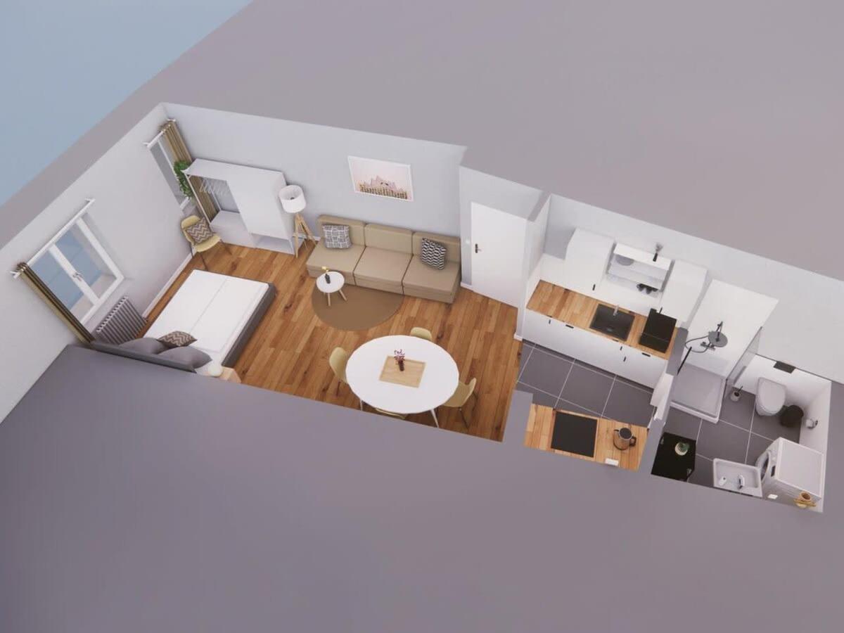 Hamburg City Apartment For 5 Ngoại thất bức ảnh